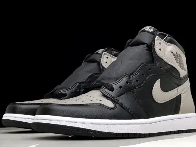 OG Jordan Black Grey Air High 1 Shadow Retro 555088-013 0530